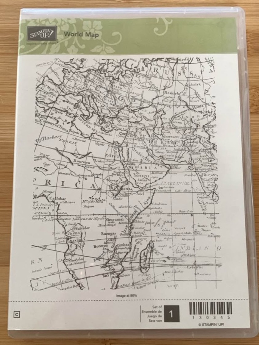 Stampin' Up! World Map Stamp Set
